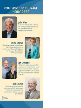 Spirit of Courage Recipients 2007