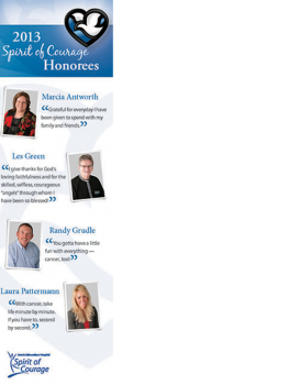 Spirit of Courage Recipients 2013